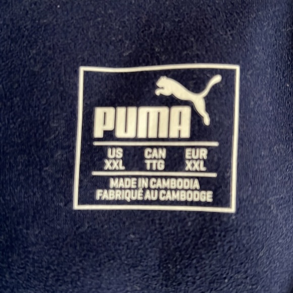 Mens Puma 1/4 Zip Sweater - Picture 3 of 4
